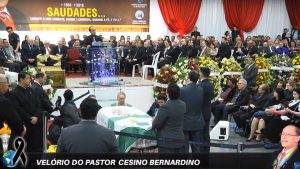 Velório do pastor Cesino Bernardino