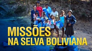 Gideões missões e assistência social na selva boliviana