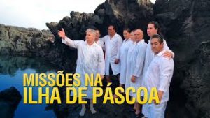 Gideões realiza um lindo batismo na Ilha de Páscoa