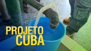 Casal de missionários constroem poço artesiano em Cuba