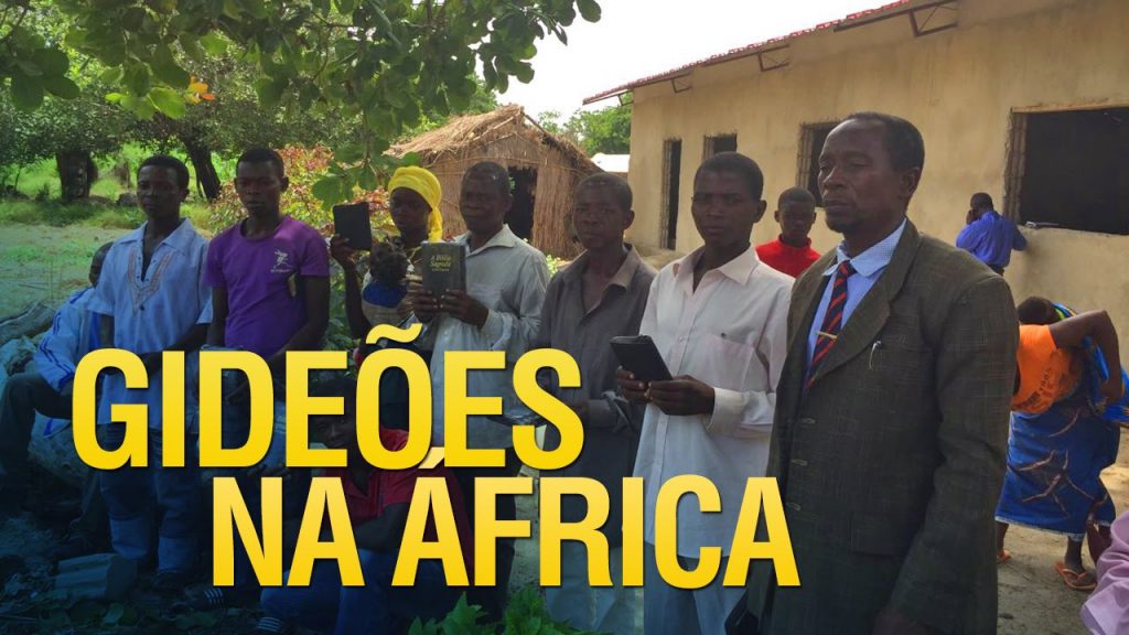 Gideões faz doações de bíblias na África