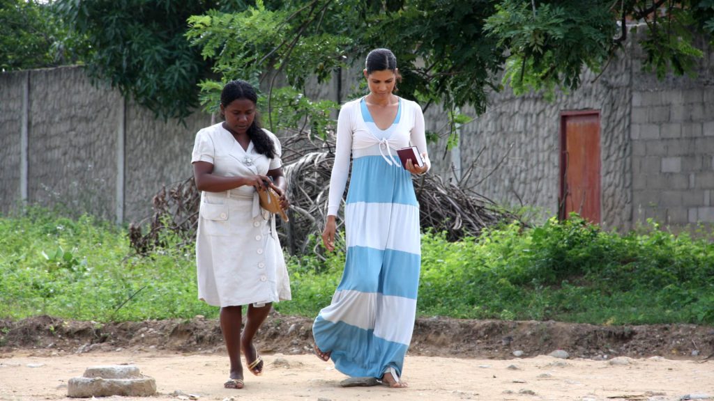 Missionária Keila Cordero e Cleuseni Lopes