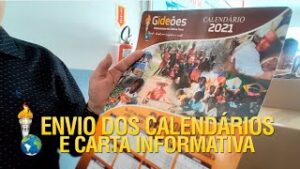 Envio dos calendários e informativo aos contribuintes