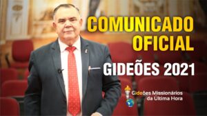 Comunicado Gideões 2021