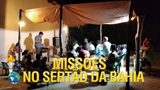 Gideões fazendo missões no sertão da Bahia