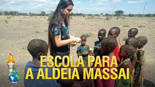 Nova escola para evangelização na Tribo Massai