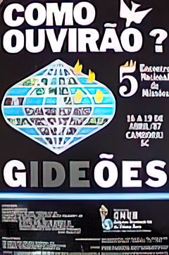 Cartaz do Congresso dos Gideões
