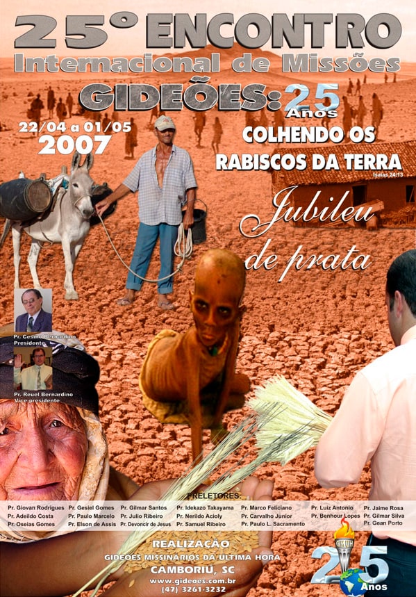 Cartaz do Congresso dos Gideões