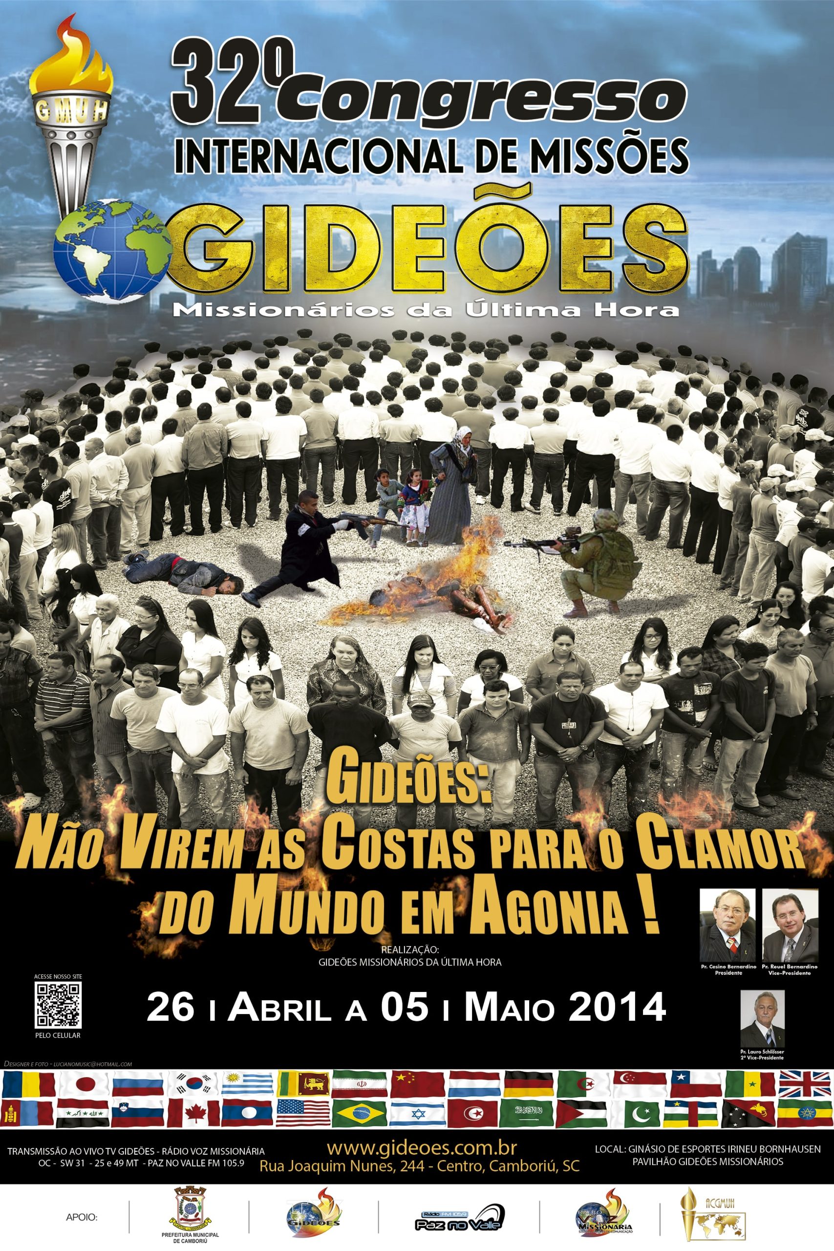 Cartaz Gideões 2014