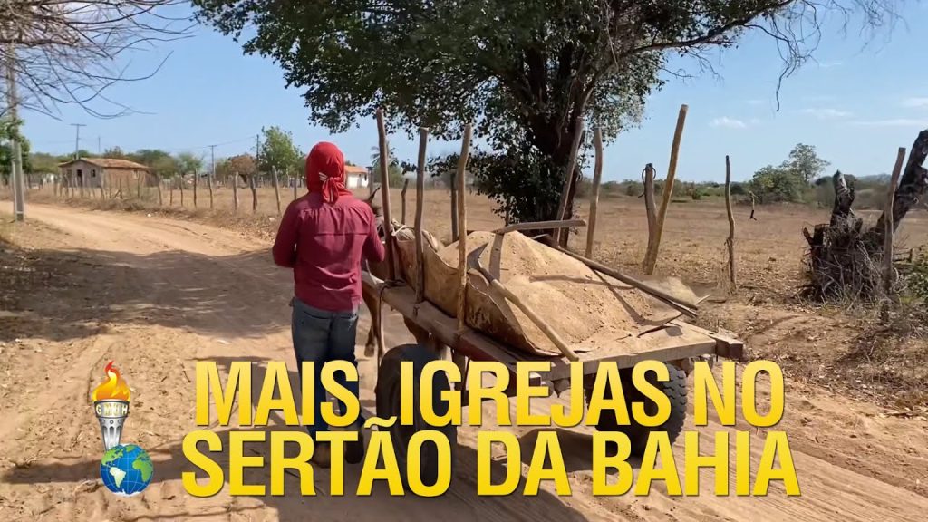Gideões construindo mais uma Igreja missionária no Sertão da Bahia