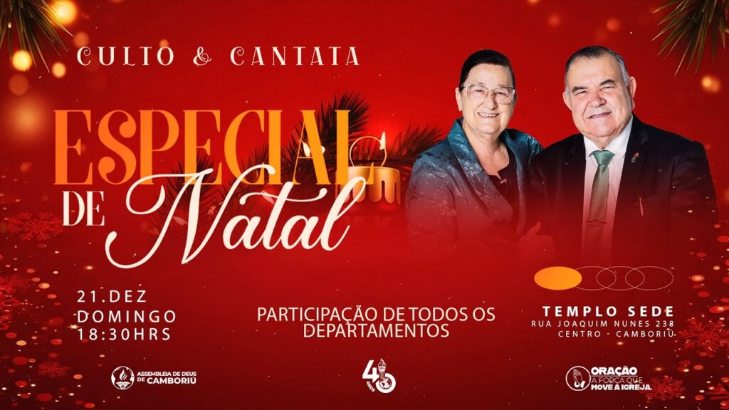 Culto & Cantata Especial de Natal