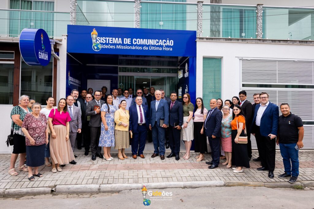 Gideões Missionários da Última Hora inauguram seu novo Sistema de Comunicação em Camboriú