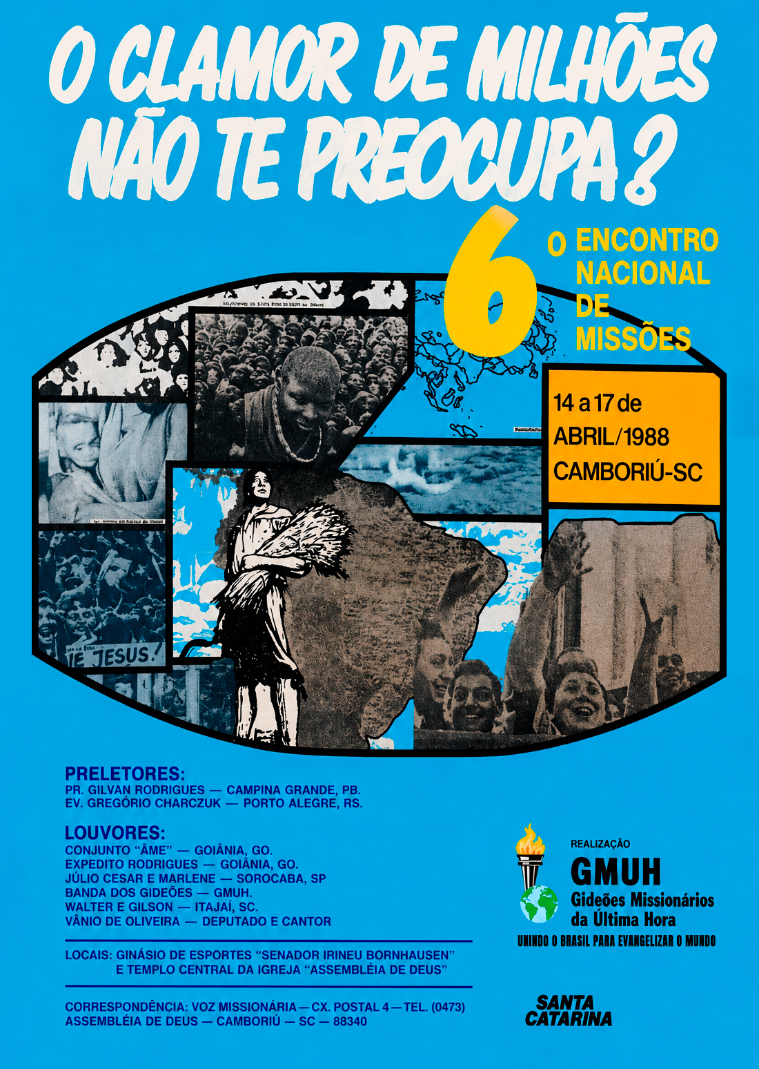 Cartaz Gideões 1988