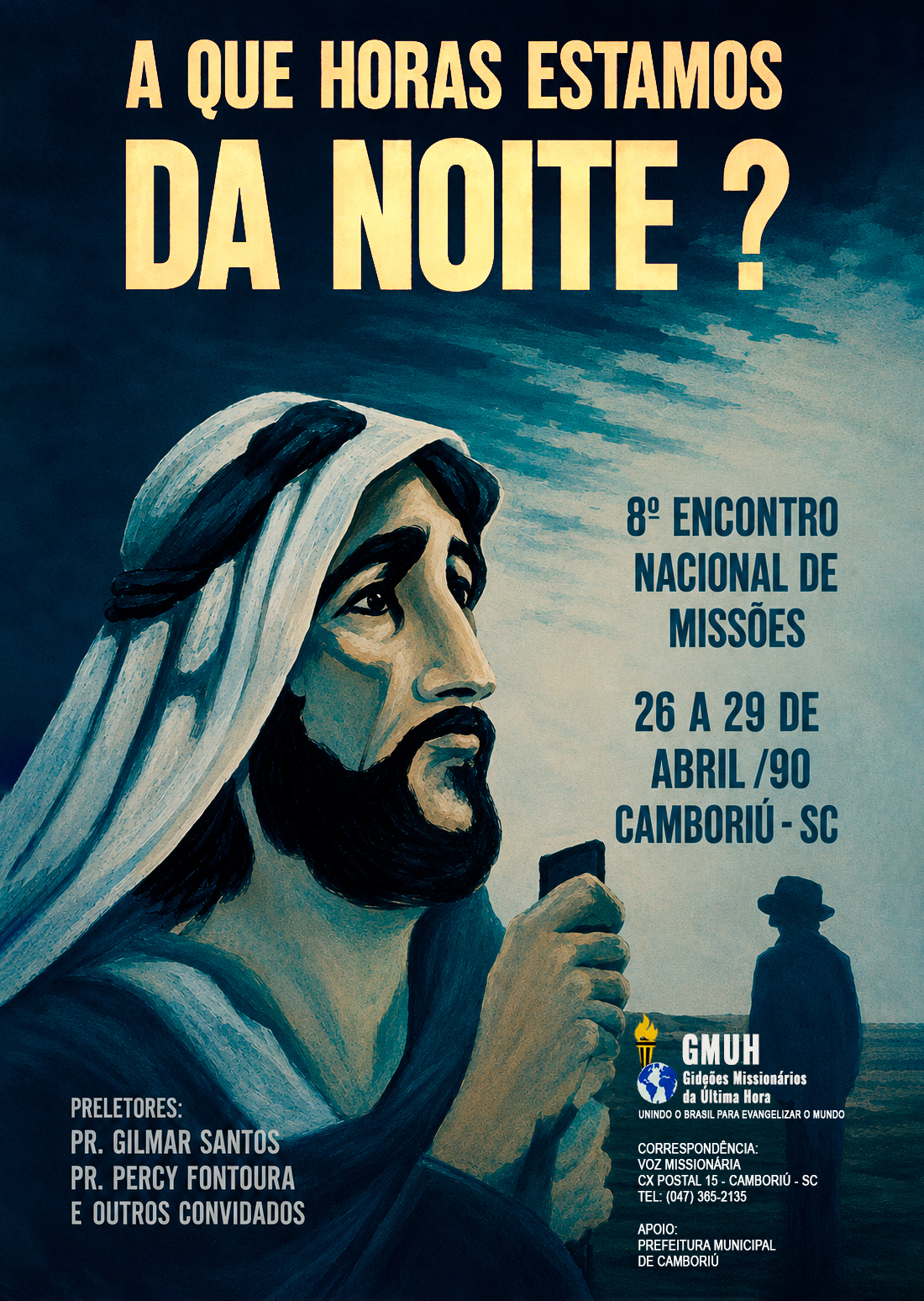 Cartaz Gideões 1990