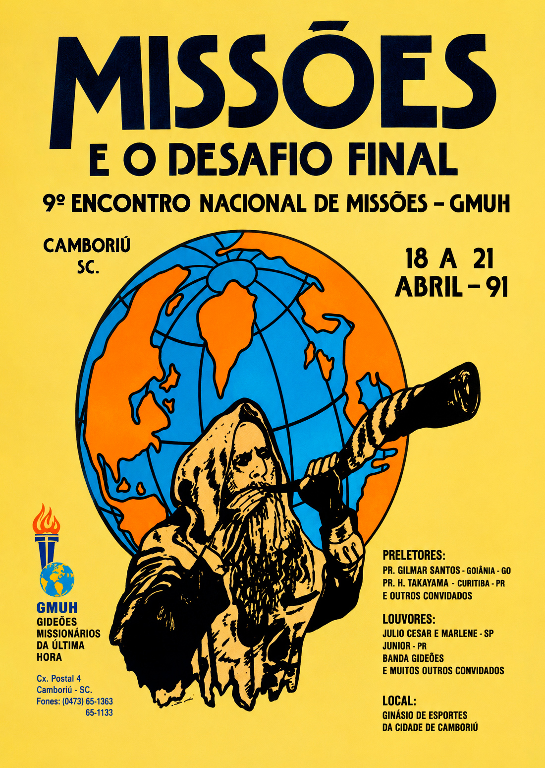 Cartaz Gideões 1991