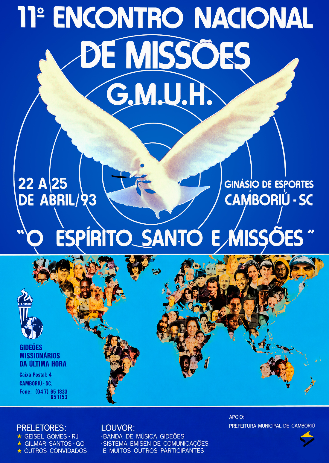 Cartaz Gideões 1993