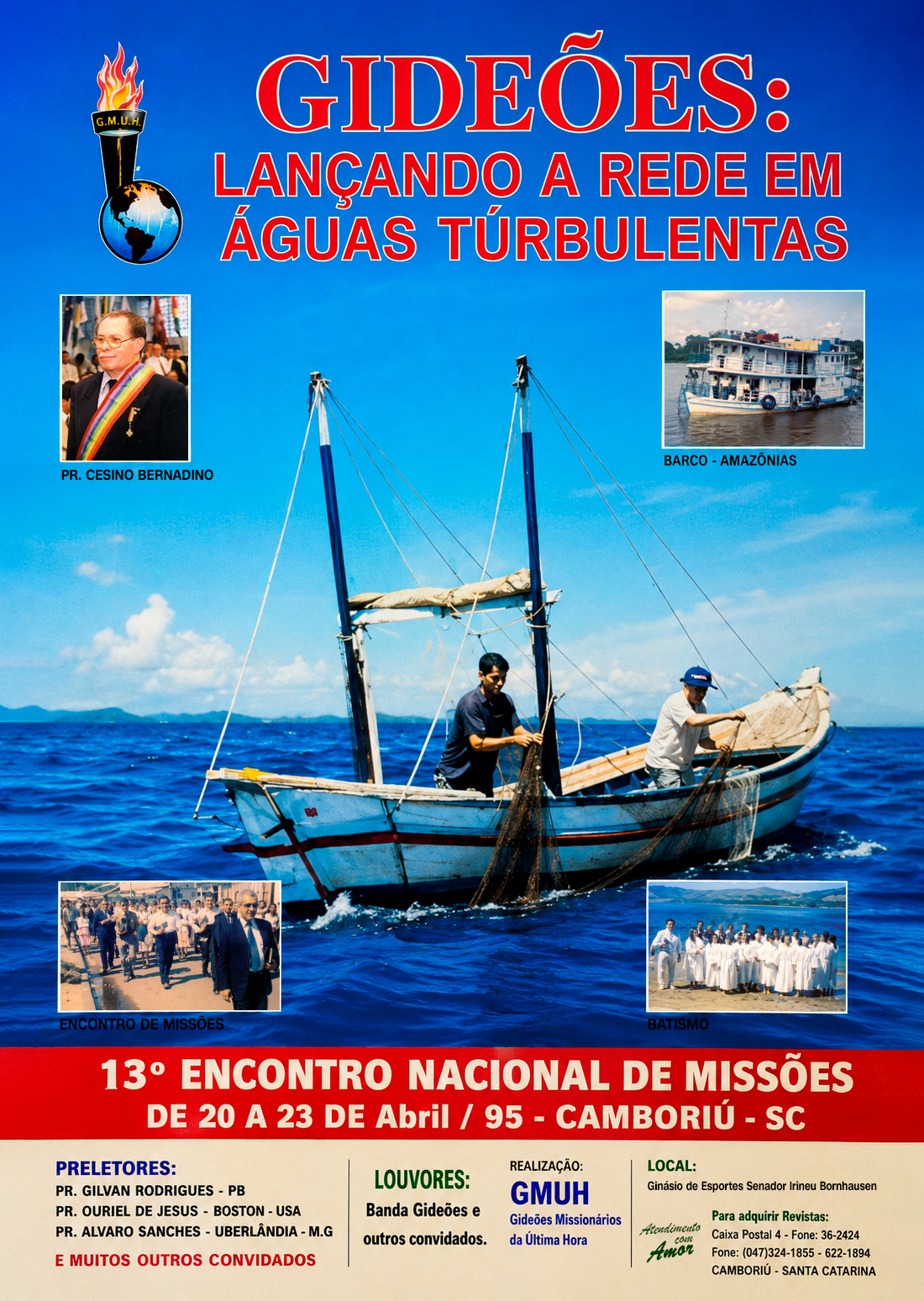 Cartaz Gideões 1995