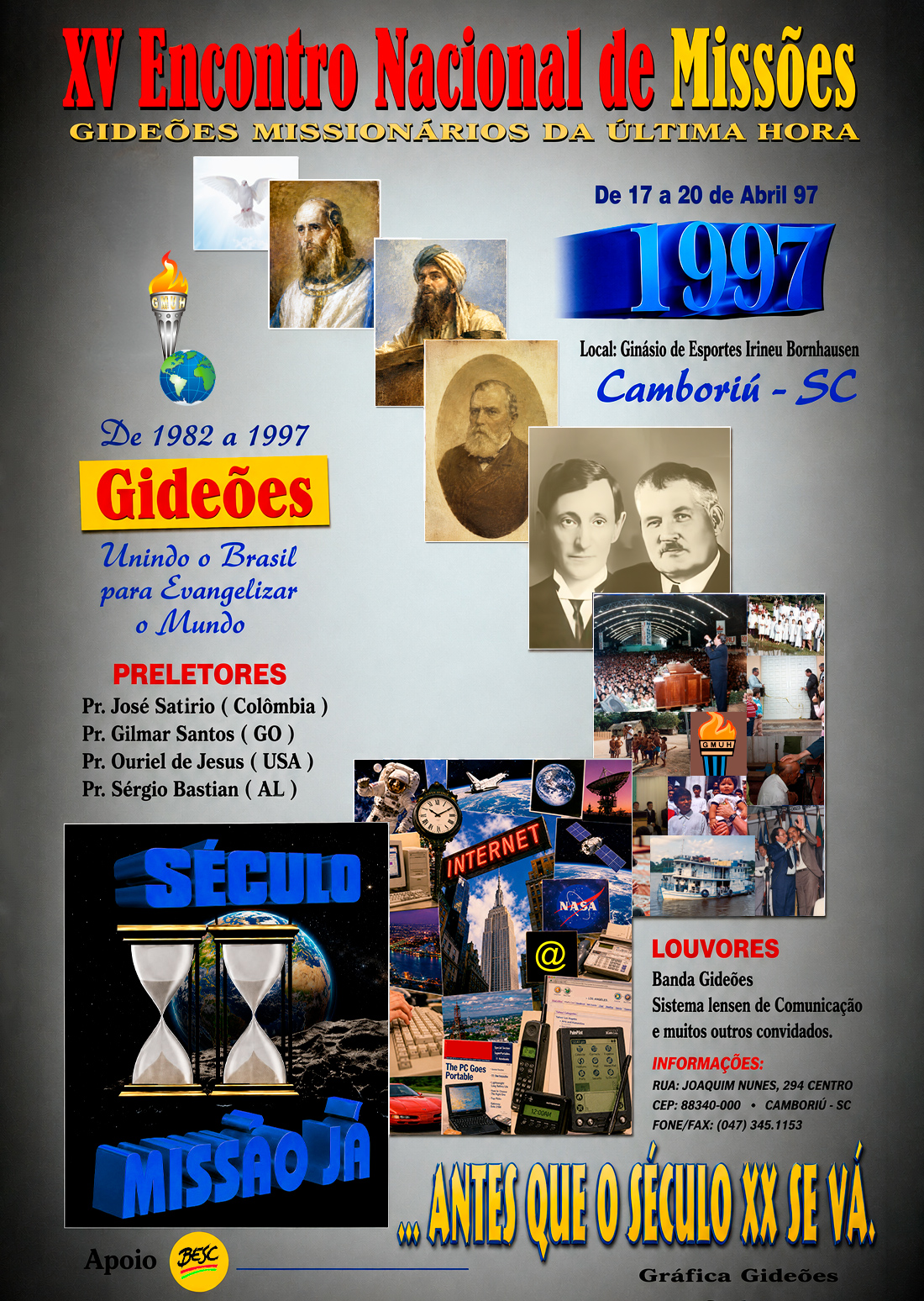 Cartaz Gideões 1997