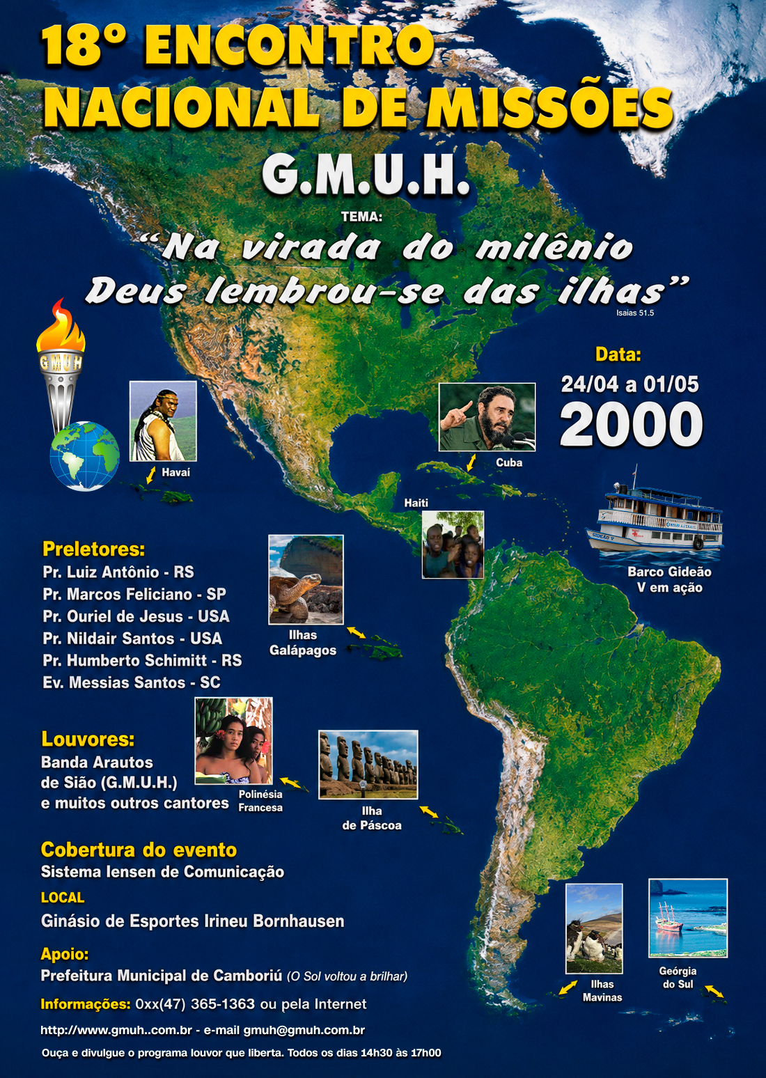 Cartaz Gideões 2000