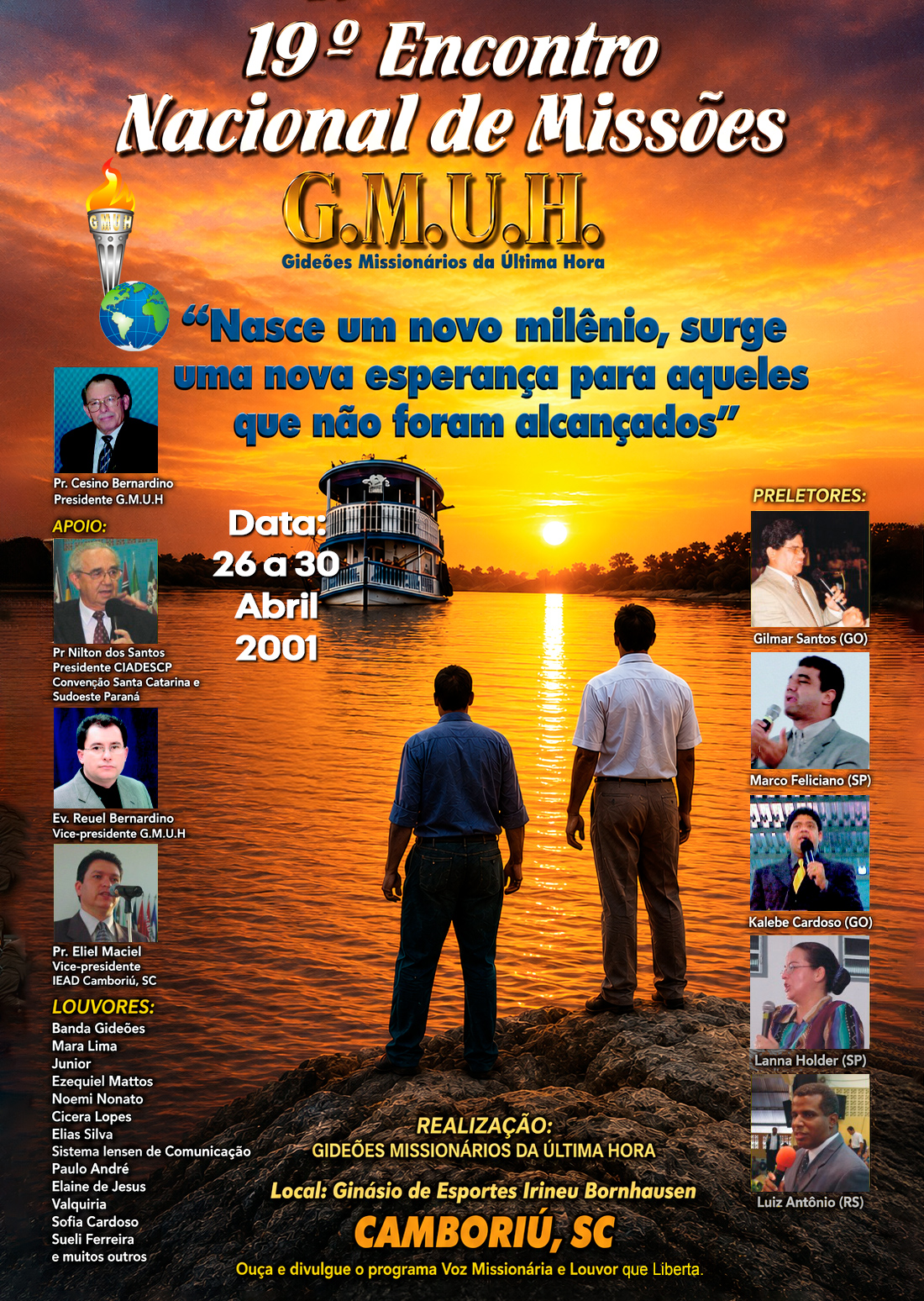 Cartaz Gideões 2001