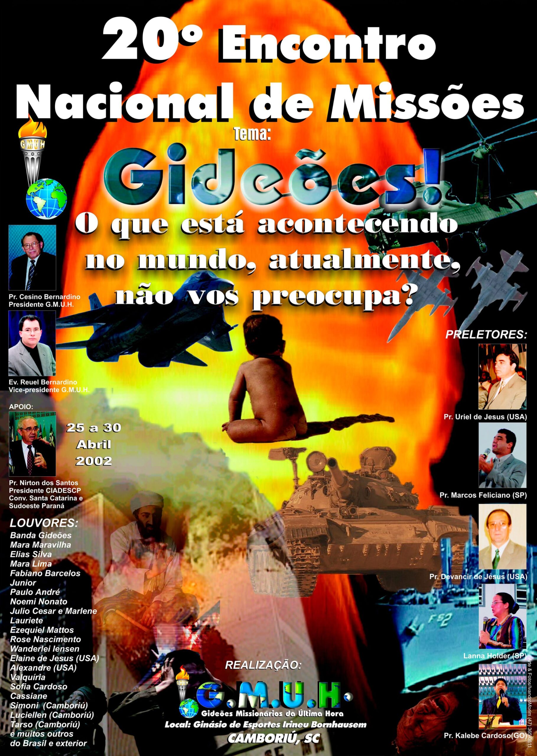 Cartaz Gideões 2002