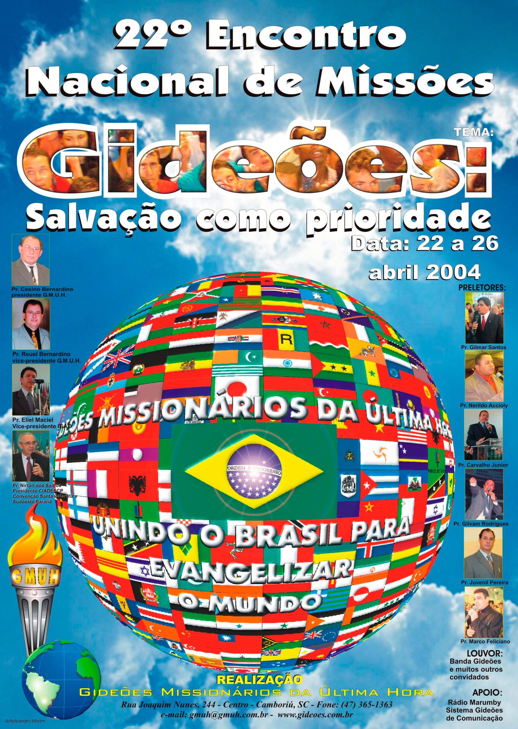 Cartaz Gideões 2004