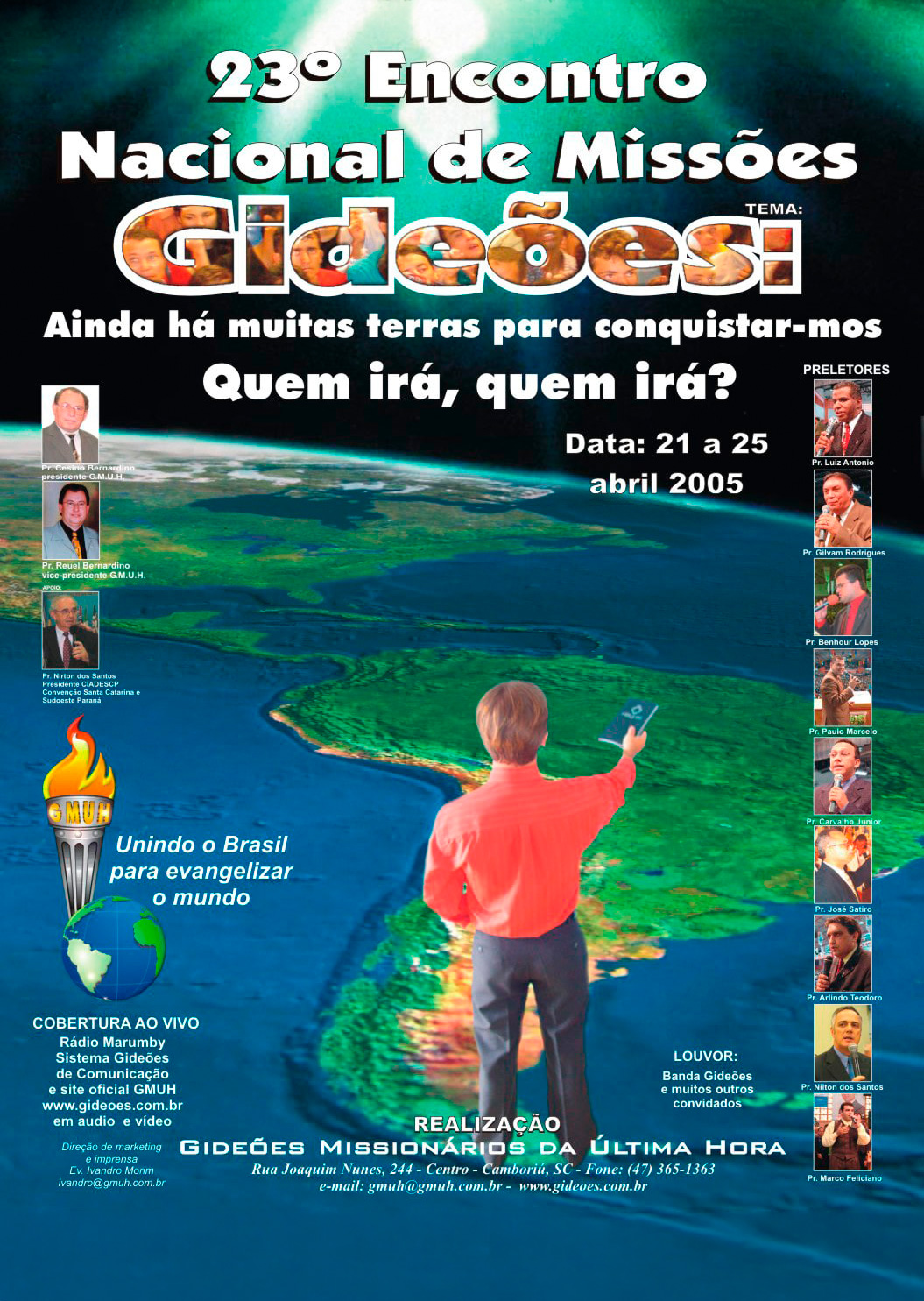 Cartaz Gideões 2005