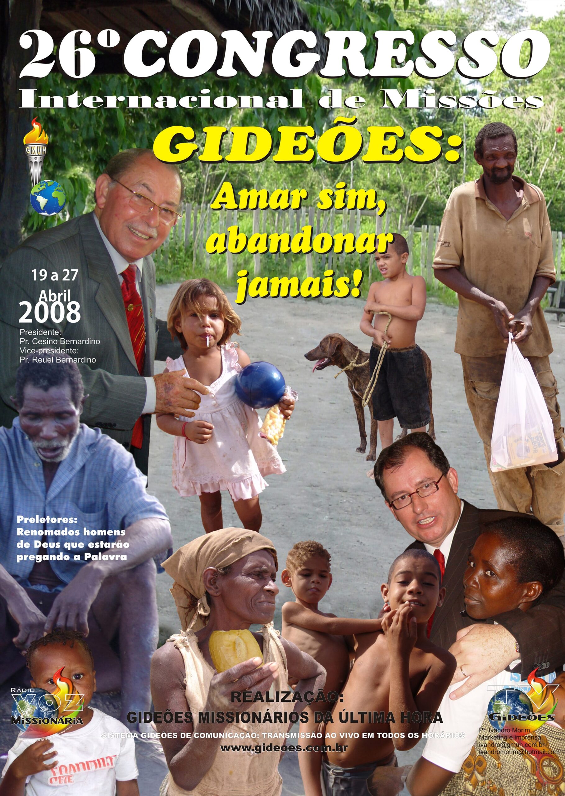 Cartaz Gideões 2008