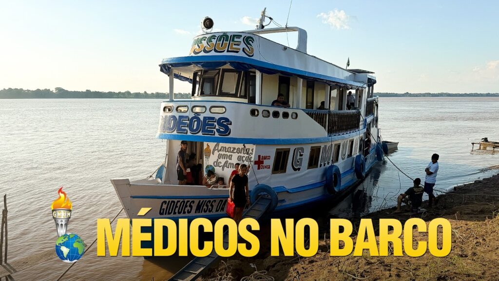 Atendimento médico no Barco Gideão VI